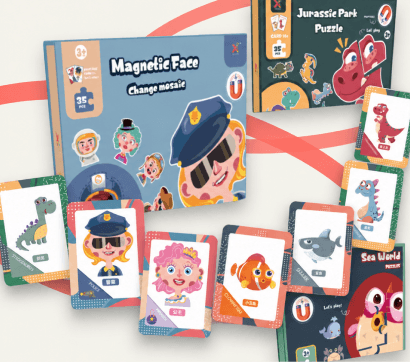 MAGNETIC PUZZLES project artwork
