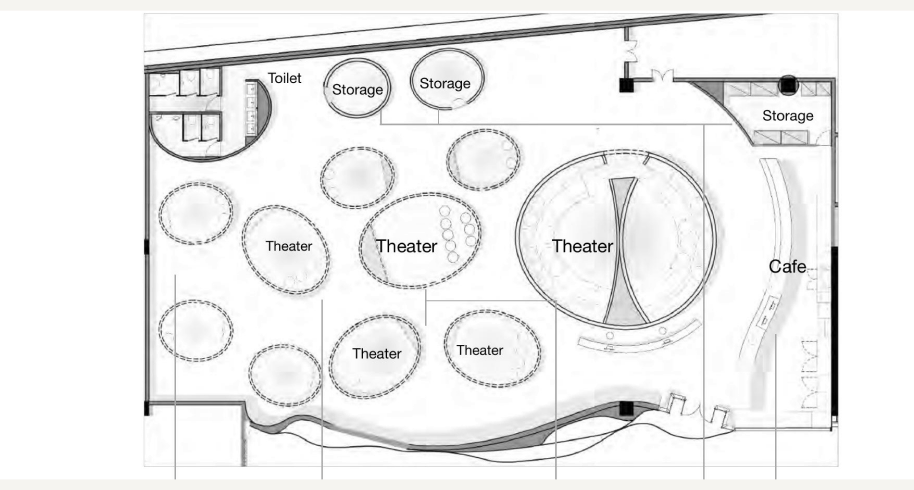 Cell final spatial layout